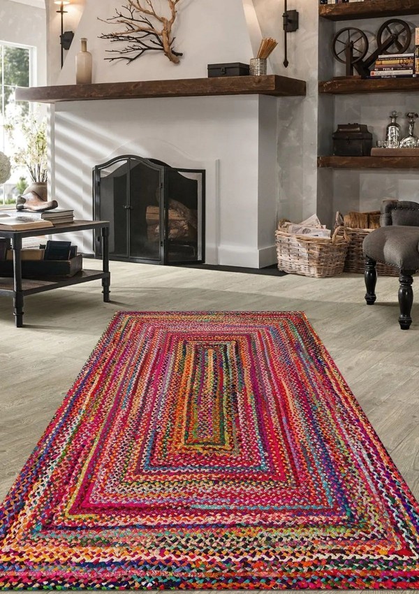 Kaymaz Taban Makinada Yıkanabilir Salon Halısı Mutfak Halı Anti Slip Bohem Cool Halı Yolluk