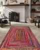 CROWBAN Kaymaz Taban Halı - Makinada Yıkanabilir, Salon, Yolluk, Paspas,Modern Desen Gri Renk Dot Taban Halı
