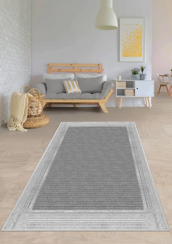 Kaymaz Taban Makinada Yıkanabilir Salon Halısı Mutfak Halı Anti Slip Bohem Cool Halı Yolluk