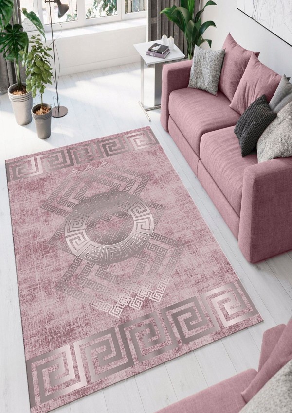 Kaymaz Taban Makinada Yıkanabilir Salon Halısı Mutfak Halı Anti Slip Bohem Cool Halı Yolluk