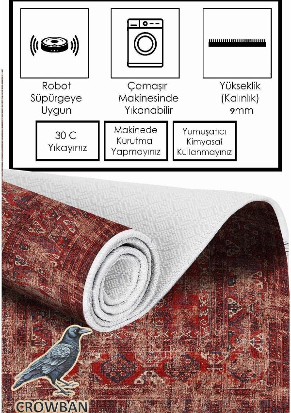 CROWBAN Kaymaz Taban Halı - Makinada Yıkanabilir, Salon, Yolluk, Paspas,Modern Desen Gri Renk Dot Taban Halı CROWBAN Kaymaz Taban Halı - Makinada Yıkanabilir, Salon, Yolluk, Paspas,Modern Desen Gri Renk Dot Taban Halı