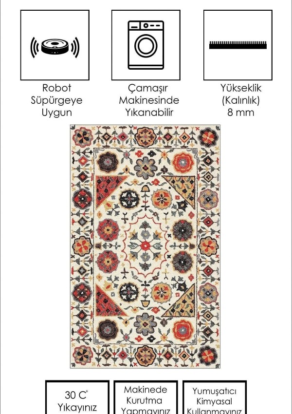 CROWBAN Kaymaz Taban Halı - Makinada Yıkanabilir, Salon, Yolluk, Paspas,Modern Desen Gri Renk Dot Taban Halı CROWBAN Kaymaz Taban Halı - Makinada Yıkanabilir, Salon, Yolluk, Paspas,Modern Desen Gri Renk Dot Taban Halı