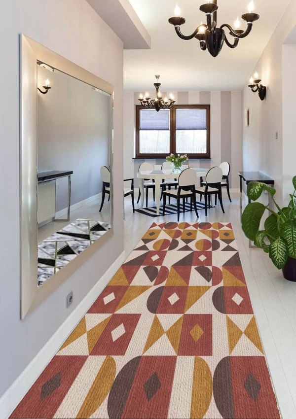 CROWBAN Kaymaz Taban Halı - Makinada Yıkanabilir, Salon, Yolluk, Paspas,Modern Desen Gri Renk Dot Taban Halı CROWBAN Kaymaz Taban Halı - Makinada Yıkanabilir, Salon, Yolluk, Paspas,Modern Desen Gri Renk Dot Taban Halı