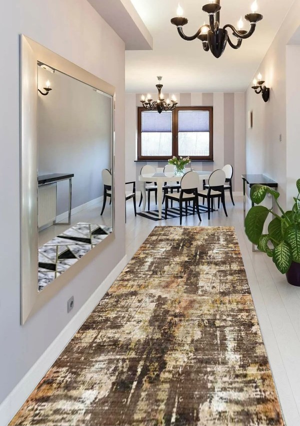 CROWBAN Kaymaz Taban Halı - Makinada Yıkanabilir, Salon, Yolluk, Paspas,Modern Desen Gri Renk Dot Taban Halı CROWBAN Kaymaz Taban Halı - Makinada Yıkanabilir, Salon, Yolluk, Paspas,Modern Desen Gri Renk Dot Taban Halı