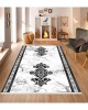 CROWBAN Kaymaz Taban Halı - Makinada Yıkanabilir, Salon, Yolluk, Paspas,Modern Desen Gri Renk Dot Taban Halı CROWBAN Kaymaz Taban Halı - Makinada Yıkanabilir, Salon, Yolluk, Paspas,Modern Desen Gri Renk Dot Taban Halı