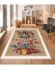 CROWBAN Kaymaz Taban Halı - Makinada Yıkanabilir, Salon, Yolluk, Paspas,Modern Desen Gri Renk Dot Taban Halı CROWBAN Kaymaz Taban Halı - Makinada Yıkanabilir, Salon, Yolluk, Paspas,Modern Desen Gri Renk Dot Taban Halı