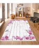 CROWBAN Kaymaz Taban Halı - Makinada Yıkanabilir, Salon, Yolluk, Paspas,Modern Desen Gri Renk Dot Taban Halı
