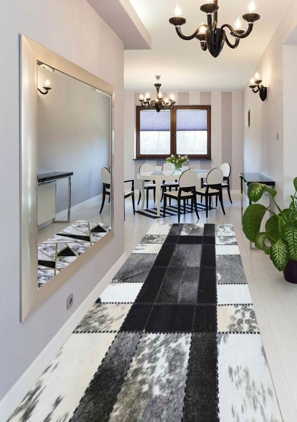 CROWBAN Kaymaz Taban Halı - Makinada Yıkanabilir, Salon, Yolluk, Paspas,Modern Desen Gri Renk Dot Taban Halı CROWBAN Kaymaz Taban Halı - Makinada Yıkanabilir, Salon, Yolluk, Paspas,Modern Desen Gri Renk Dot Taban Halı
