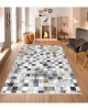CROWBAN Kaymaz Taban Halı - Makinada Yıkanabilir, Salon, Yolluk, Paspas,Modern Desen Gri Renk Dot Taban Halı CROWBAN Kaymaz Taban Halı - Makinada Yıkanabilir, Salon, Yolluk, Paspas,Modern Desen Gri Renk Dot Taban Halı