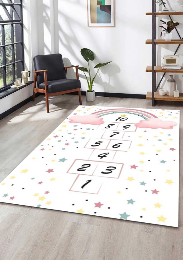 CROWBAN Kaymaz Taban Halı - Makinada Yıkanabilir, Salon, Yolluk, Paspas,Modern Desen Gri Renk Dot Taban Halı CROWBAN Kaymaz Taban Halı - Makinada Yıkanabilir, Salon, Yolluk, Paspas,Modern Desen Gri Renk Dot Taban Halı
