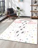 CROWBAN Kaymaz Taban Halı - Makinada Yıkanabilir, Salon, Yolluk, Paspas,Modern Desen Gri Renk Dot Taban Halı CROWBAN Kaymaz Taban Halı - Makinada Yıkanabilir, Salon, Yolluk, Paspas,Modern Desen Gri Renk Dot Taban Halı