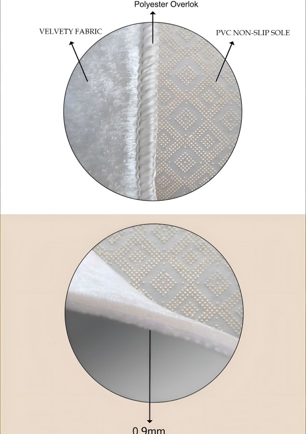 CROWBAN Kaymaz Taban Halı - Makinada Yıkanabilir, Salon, Yolluk, Paspas,Modern Desen Gri Renk Dot Taban Halı CROWBAN Kaymaz Taban Halı - Makinada Yıkanabilir, Salon, Yolluk, Paspas,Modern Desen Gri Renk Dot Taban Halı
