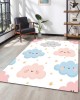CROWBAN Kaymaz Taban Halı - Makinada Yıkanabilir, Salon, Yolluk, Paspas,Modern Desen Gri Renk Dot Taban Halı CROWBAN Kaymaz Taban Halı - Makinada Yıkanabilir, Salon, Yolluk, Paspas,Modern Desen Gri Renk Dot Taban Halı