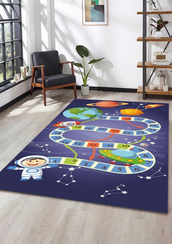 CROWBAN Kaymaz Taban Halı - Makinada Yıkanabilir, Salon, Yolluk, Paspas,Modern Desen Gri Renk Dot Taban Halı