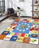 CROWBAN Kaymaz Taban Halı - Makinada Yıkanabilir, Salon, Yolluk, Paspas,Modern Desen Gri Renk Dot Taban Halı CROWBAN Kaymaz Taban Halı - Makinada Yıkanabilir, Salon, Yolluk, Paspas,Modern Desen Gri Renk Dot Taban Halı