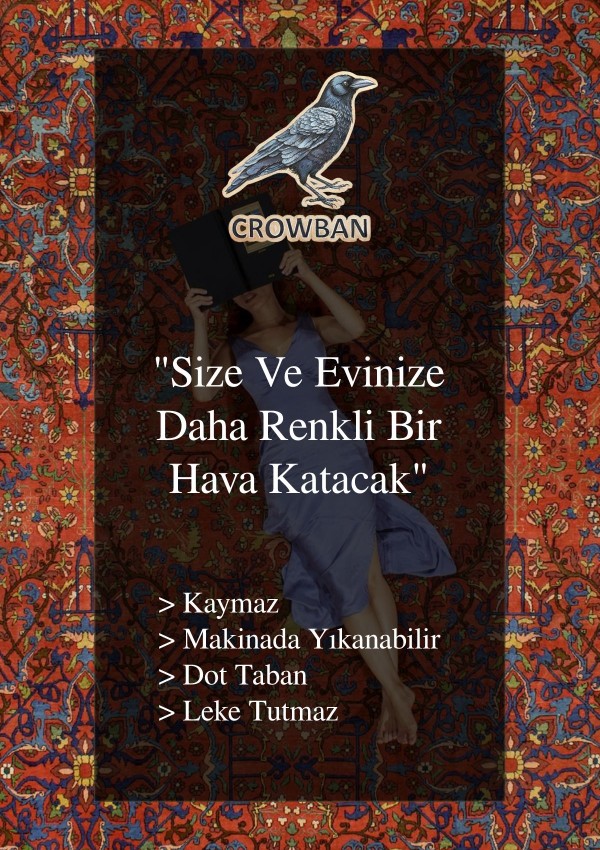 CROWBAN Kaymaz Taban Halı - Makinada Yıkanabilir, Salon, Yolluk, Paspas,Modern Desen Gri Renk Dot Taban Halı CROWBAN Kaymaz Taban Halı - Makinada Yıkanabilir, Salon, Yolluk, Paspas,Modern Desen Gri Renk Dot Taban Halı