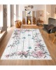CROWBAN Kaymaz Taban Halı - Makinada Yıkanabilir, Salon, Yolluk, Paspas,Modern Desen Gri Renk Dot Taban Halı CROWBAN Kaymaz Taban Halı - Makinada Yıkanabilir, Salon, Yolluk, Paspas,Modern Desen Gri Renk Dot Taban Halı