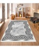 CROWBAN Kaymaz Taban Halı - Makinada Yıkanabilir, Salon, Yolluk, Paspas,Modern Desen Gri Renk Dot Taban Halı CROWBAN Kaymaz Taban Halı - Makinada Yıkanabilir, Salon, Yolluk, Paspas,Modern Desen Gri Renk Dot Taban Halı