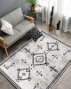 CROWBAN Kaymaz Taban Halı - Makinada Yıkanabilir, Salon, Yolluk, Paspas,Modern Desen Gri Renk Dot Taban Halı CROWBAN Kaymaz Taban Halı - Makinada Yıkanabilir, Salon, Yolluk, Paspas,Modern Desen Gri Renk Dot Taban Halı