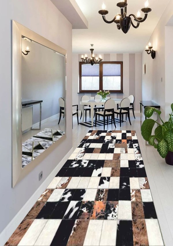CROWBAN Kaymaz Taban Halı - Makinada Yıkanabilir, Salon, Yolluk, Paspas,Modern Desen Gri Renk Dot Taban Halı CROWBAN Kaymaz Taban Halı - Makinada Yıkanabilir, Salon, Yolluk, Paspas,Modern Desen Gri Renk Dot Taban Halı