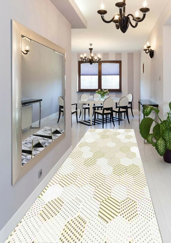 CROWBAN Kaymaz Taban Halı - Makinada Yıkanabilir, Salon, Yolluk, Paspas,Modern Desen Gri Renk Dot Taban Halı CROWBAN Kaymaz Taban Halı - Makinada Yıkanabilir, Salon, Yolluk, Paspas,Modern Desen Gri Renk Dot Taban Halı