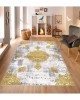 CROWBAN Kaymaz Taban Halı - Makinada Yıkanabilir, Salon, Yolluk, Paspas,Modern Desen Gri Renk Dot Taban Halı CROWBAN Kaymaz Taban Halı - Makinada Yıkanabilir, Salon, Yolluk, Paspas,Modern Desen Gri Renk Dot Taban Halı