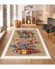 CROWBAN Kaymaz Taban Halı - Makinada Yıkanabilir, Salon, Yolluk, Paspas,Modern Desen Gri Renk Dot Taban Halı CROWBAN Kaymaz Taban Halı - Makinada Yıkanabilir, Salon, Yolluk, Paspas,Modern Desen Gri Renk Dot Taban Halı