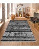 CROWBAN Kaymaz Taban Halı - Makinada Yıkanabilir, Salon, Yolluk, Paspas,Modern Desen Gri Renk Dot Taban Halı CROWBAN Kaymaz Taban Halı - Makinada Yıkanabilir, Salon, Yolluk, Paspas,Modern Desen Gri Renk Dot Taban Halı