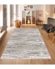 CROWBAN Kaymaz Taban Halı - Makinada Yıkanabilir, Salon, Yolluk, Paspas,Modern Desen Gri Renk Dot Taban Halı